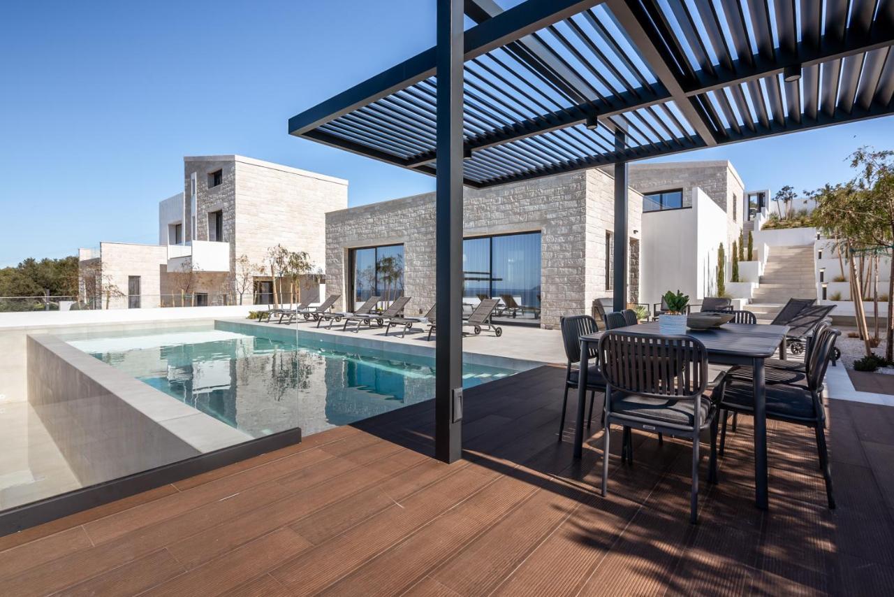 Villas Phos And Kallos Kíssamos Exteriör bild