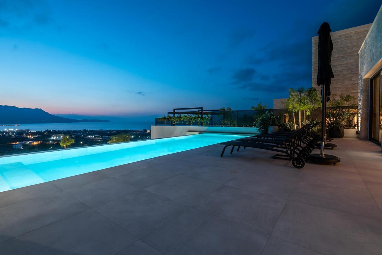 Villas Phos And Kallos Kíssamos Exteriör bild