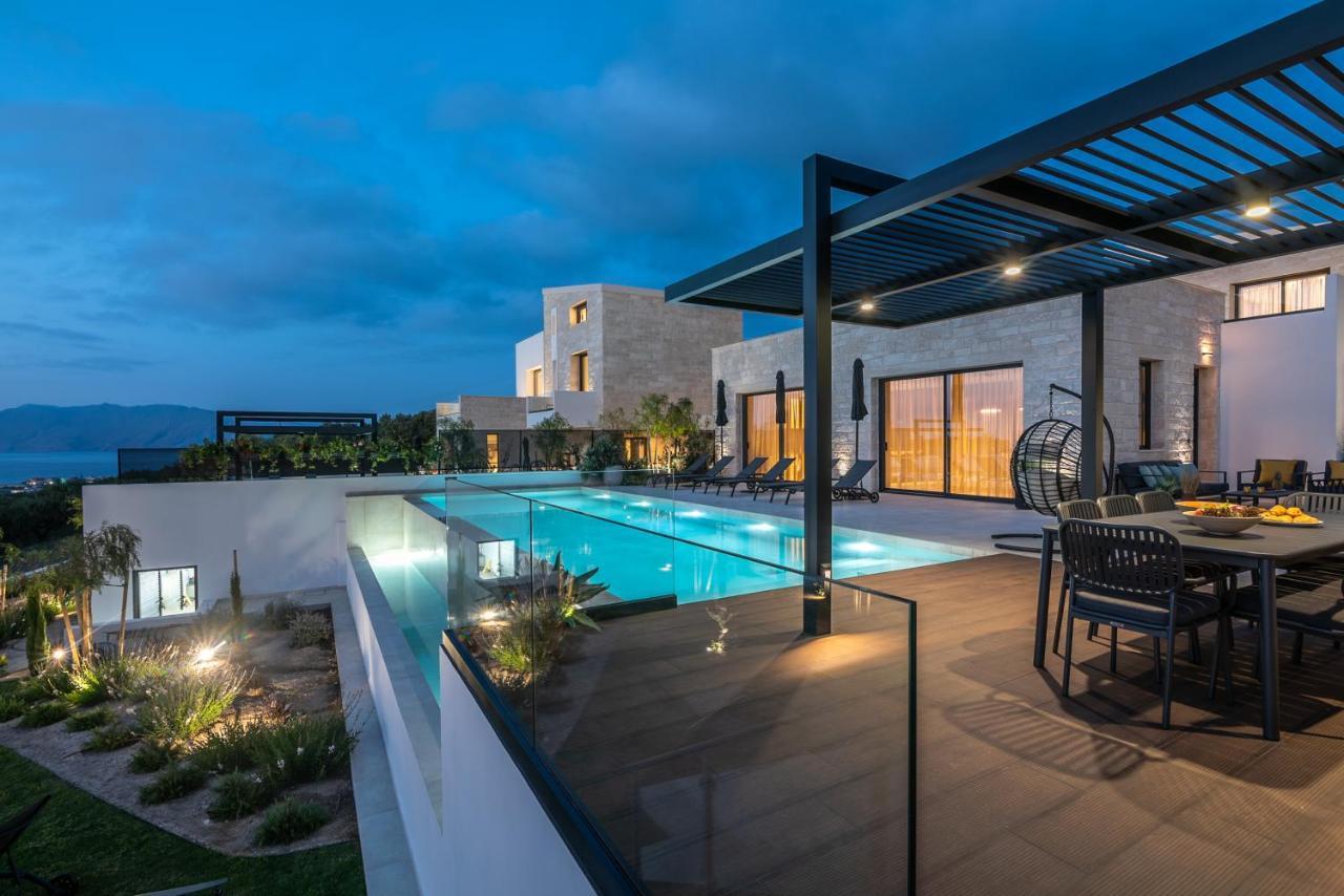 Villas Phos And Kallos Kíssamos Exteriör bild