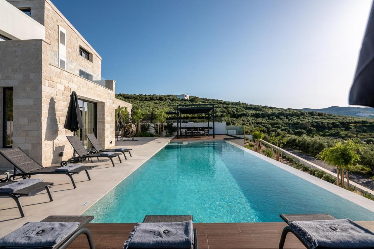 Villas Phos And Kallos Kíssamos Exteriör bild