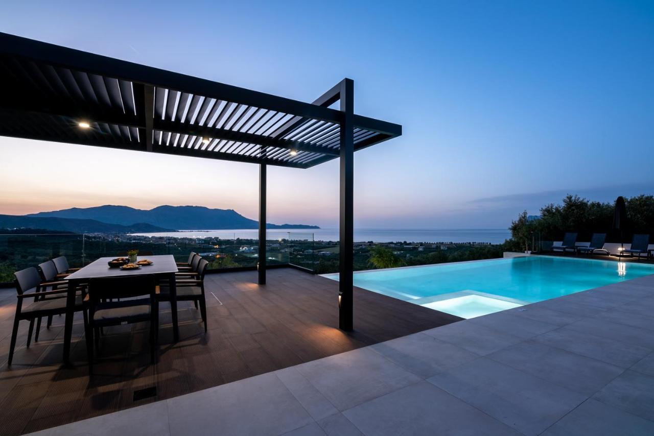 Villas Phos And Kallos Kíssamos Exteriör bild