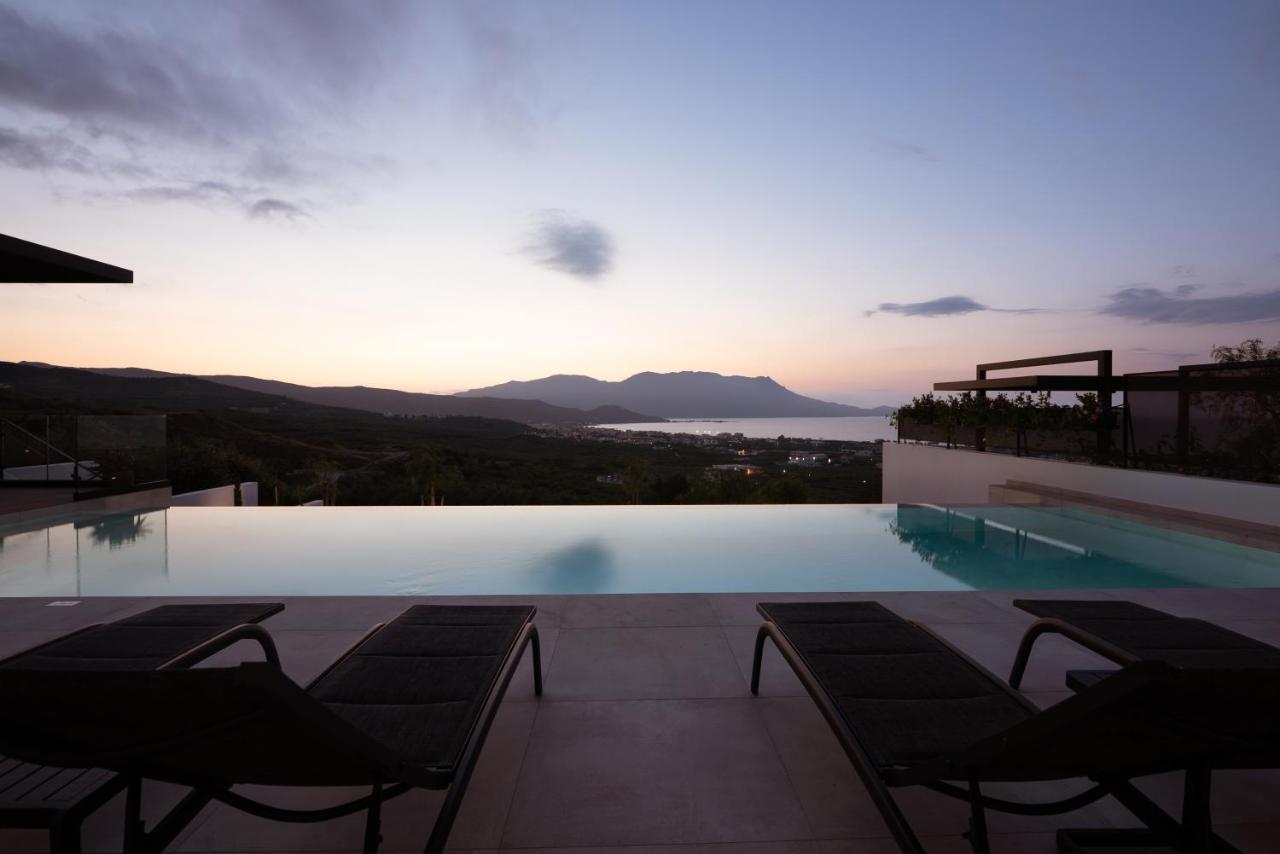 Villas Phos And Kallos Kíssamos Exteriör bild