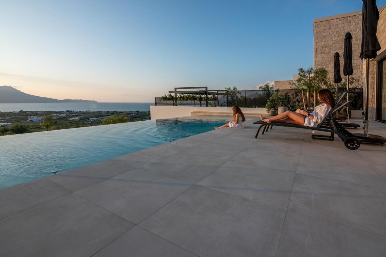 Villas Phos And Kallos Kíssamos Exteriör bild