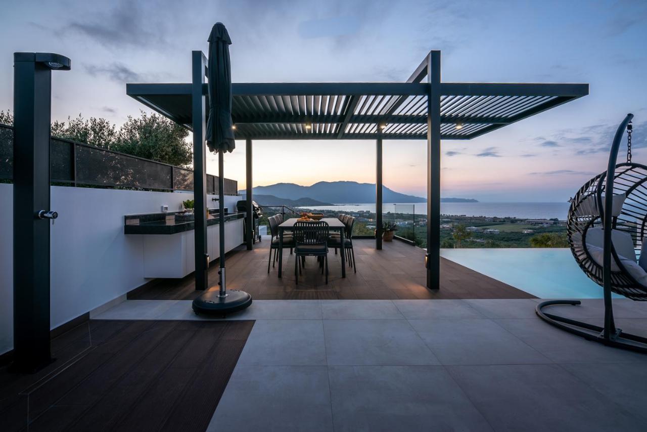 Villas Phos And Kallos Kíssamos Exteriör bild