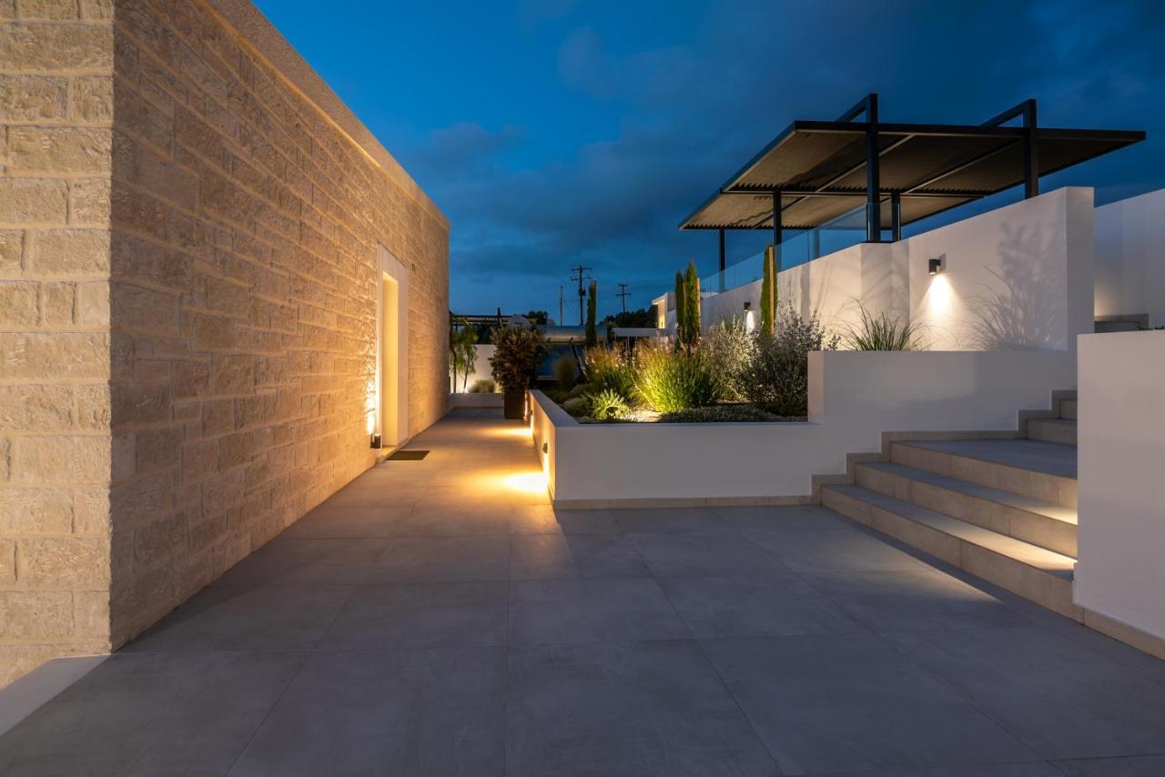 Villas Phos And Kallos Kíssamos Exteriör bild