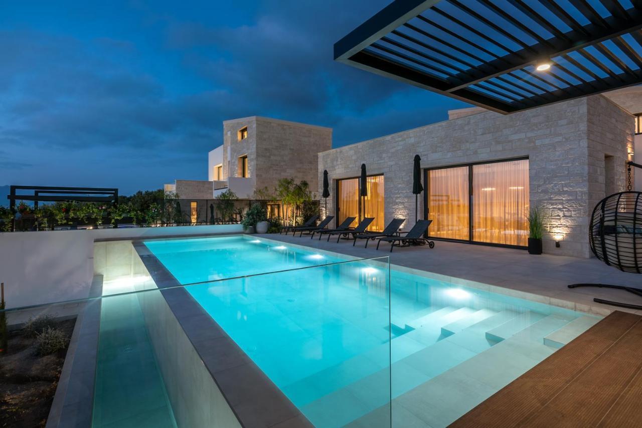 Villas Phos And Kallos Kíssamos Exteriör bild