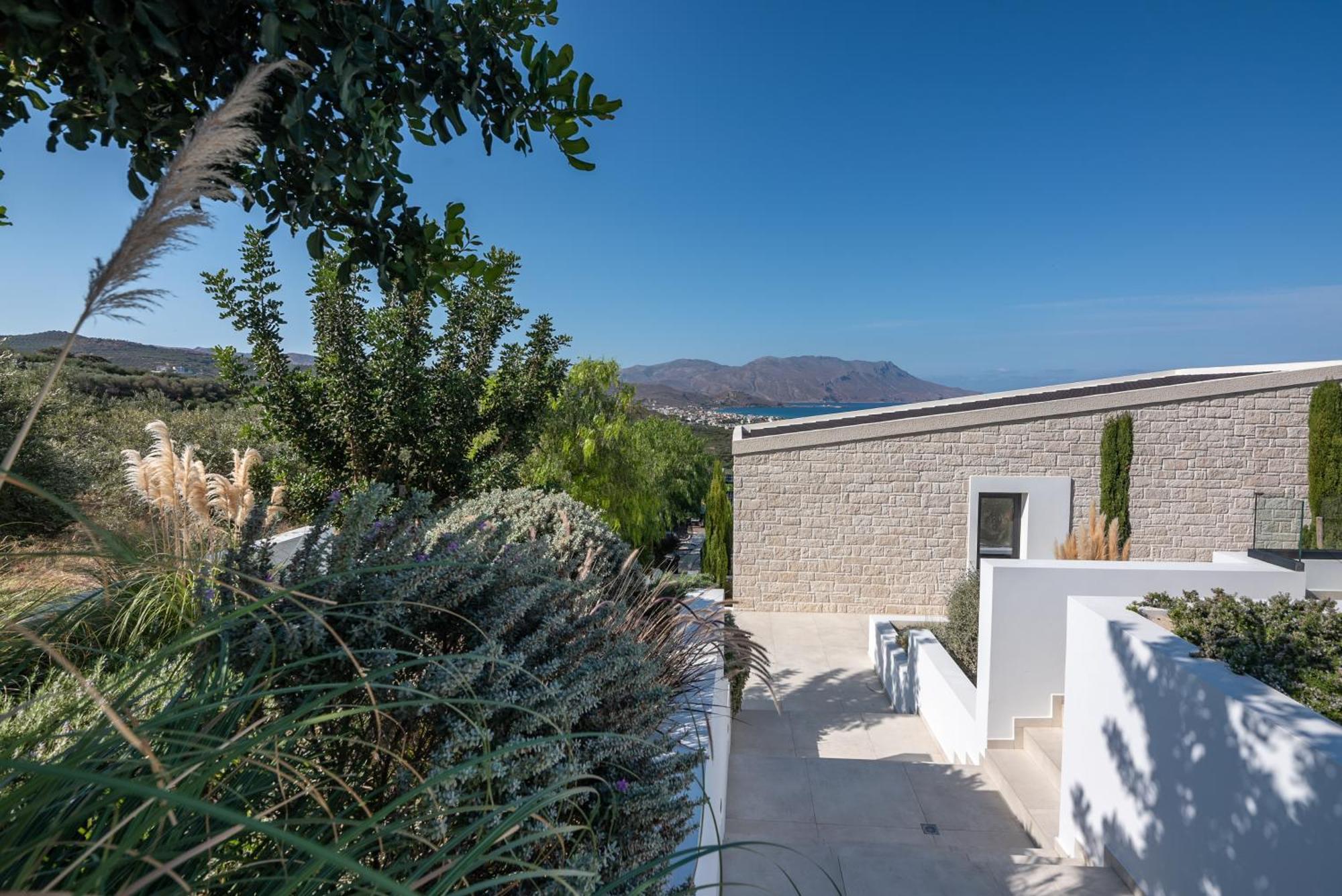 Villas Phos And Kallos Kíssamos Exteriör bild