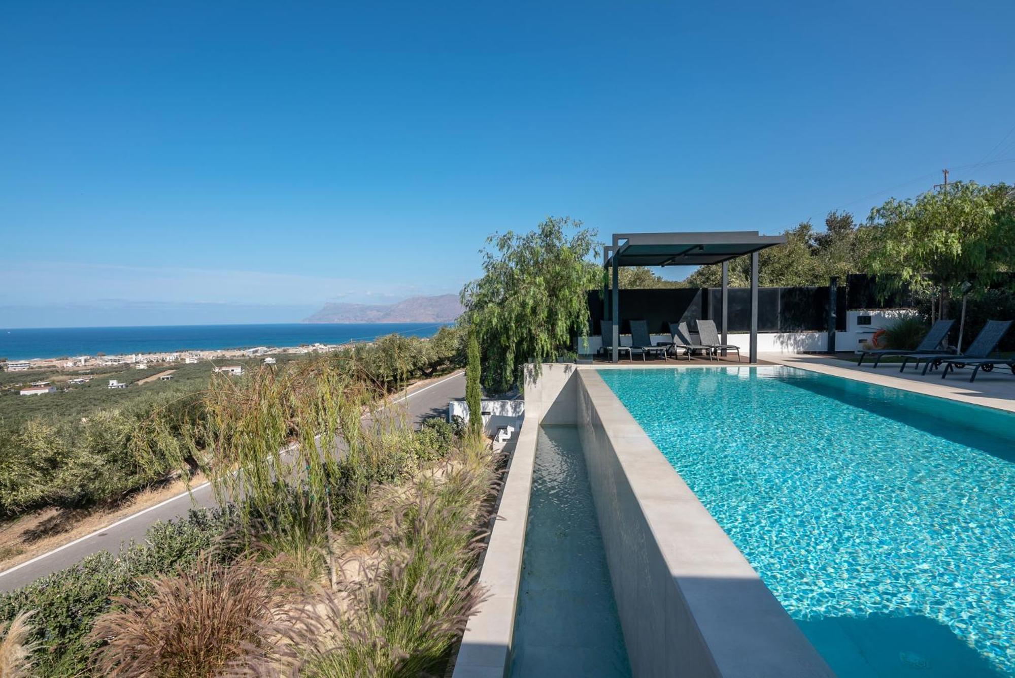 Villas Phos And Kallos Kíssamos Exteriör bild
